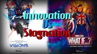 Star Wars Visions vs Marvels What If - Creative Innovation and Stagnation