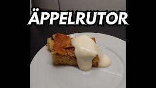 Äppelrutor - Soft apple cake