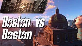 Fallout 4 Boston vs Boston - Locations compared