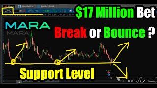 $17 Million MARA Options Trade Buy Marathon Digital Stock Bounce?