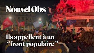 Elections européennes  contre le RN des centaines de personnes manifestent à Paris