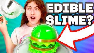 SLIME you can EAT? Edible Slime Challenge