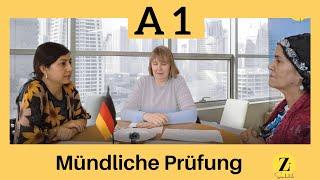 German Speaking Test Level A1 Mündliche Prüfung telc A1 2022