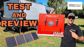 200W Raptor Skin SOLAR BLANKET - Test and Review - iTechworld