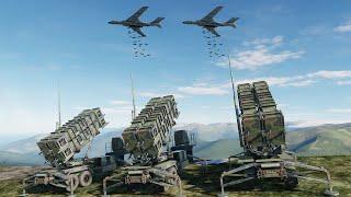 SAM Patriot Shot Down Russian Bombing Planes in Air Strikes - DCS World