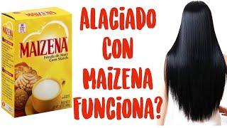 Cabello Lacio De Forma Natural Con Maizena  KERATINA CASERA