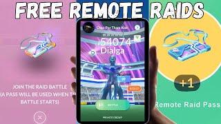 USE THIS TRICK TO GET FREE REMOTE RAIDS IN POKEMON GO