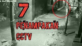 TERJELAS 7 PENAMPAKAN HANTU TEREKAM CCTVYang Membahayakan Manusia - Meriang Merinding#part1