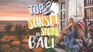 TOP 2 SUNSET SPOTS IN BALI