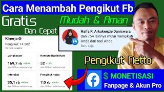 Mudah Cara Menambah Pengikut Netto Di Facebook  Cara Menambah Followers FB Gratis