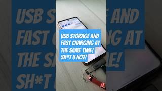 How to use #usb storage on your #SamsungGalaxy while #fastcharge