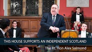 Alex Salmond Scotland SHOULD be independent - 56  Oxford Union