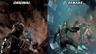 Dead Space Remake Vs Original comparison - Leviathan BOSS Fight - 4K 60fps  No Damage