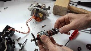 Oiling noisy shop-vac bearings