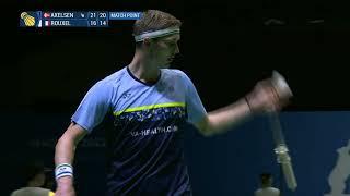 Match Point - Viktor Axelsen vs Thomas Rouxel - MS QF - European Championships 2022