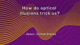 How do optical illusions trick us?