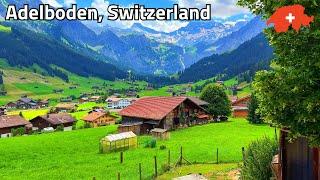 Adelboden Switzerland 4K - The most beautiful Swiss village - Paradise on earth