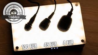 Ansteck  Lavalier Mikrofone im Vergleich - Rusee vs. RODE SmartLav+ vs. Sennheiser ME 2 II