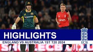 ENGLAND VS AUSTRALIA 1ST T20 MATCH HIGHLIGHTS 2024  ENG VS AUS