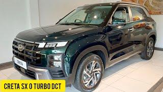 Creta 2024  SX O Top Model - Green Color Walkaround