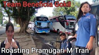 Team Beneficia Gokil Berangkat Menuju Jakarta  Roasting Pramugari M Trans