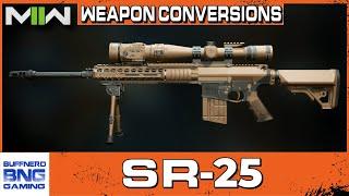 Knights SR-25 Weapon Conversion - Call Of Duty Modern Warfare II