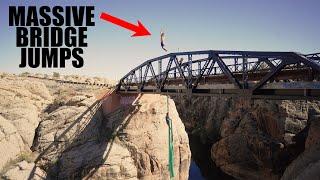 Massive Cliff Jumps  85ft Doubles