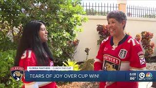 Longtime Panthers fans celebrate 1st Stanley Cup victory in 30 years