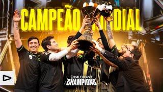 A LOUD É CAMPEÃ MUNDIAL DE VALORANT Melhores momentos da Final do Champions contra a OpTic