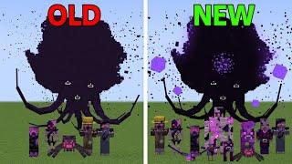 Wither Storm Updated. Old Version VS New Version Crackers Wither Storm Mod 2023