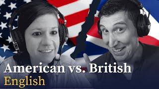 The battle between British and American English