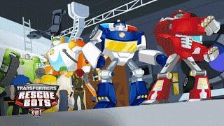 Transformers Rescue Bots - Griffin Rock Firehouse Tour Official Clip  Transformers Junior