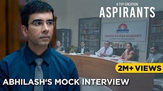 Aspirants Season 2  Abhilash’s Mock Interview  All Episodes Streaming On Amazon Prime Video