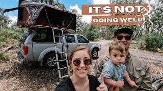 Surviving the Chaos Road Trip Rooftop Tent Camping with a Baby  Were only just getting started