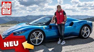 Ferrari 296 GTS 2022  Der brachiale Hybrid-Ferrari als Spider  Vorstellung mit Holger Preiss