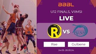 Rae SK  Kiili SK 2012 vs Gulbene 2012  BBBL Boys U12 Final Stage  Group Phase