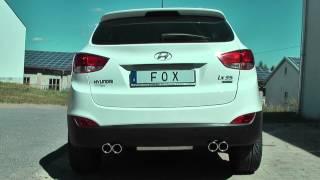 FOX Exhaust - Hyundai ix35 - 16l Diesel 85kW