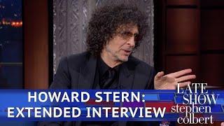 Howard Sterns Extended Late Show Interview