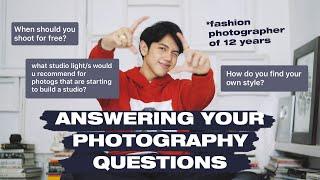 Answering Your Photography Questions  BJ Pascual
