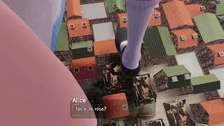 Giantess game Glitter invitation Aerial walk with Alice English version demo
