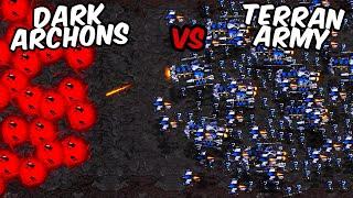 Dark Archons vs Terran Army  FIGHT CLUB