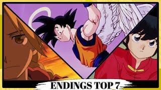 Los Mejores ENDINGS del Anime  TOP 7