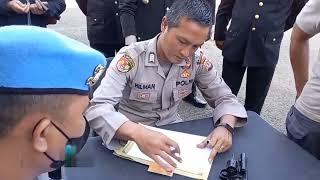 3 SENPI DITARIK SAAT PEMERIKSAAN DI POLRES SUMEDANG