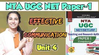 Effective CommunicationUGC NET Paper-1Truemans Series By Ravina @InculcateLearning #ugcnetpaper1