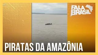 ‘Piratas da Amazônia’ usam fuzis para atacar barcos carregados com petróleo