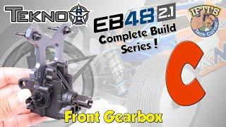 #04 Tekno EB48 2.1 - BUILD SERIES - Kit Bag C  Front Gearbox