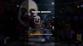 FNAF 10TH ANNIVERSARY #shortsfeed #shorts #fnafedit #fnaf #gaming #playstation #funny #viralshort