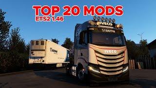 Top 20 Mods for ETS2 1.46  Euro Truck Simulator 2 Mods