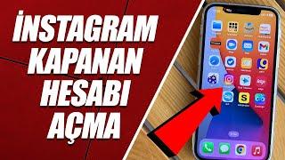 İNSTAGRAM KAPANAN HESABI AÇMA %100 KESİN ÇÖZÜM