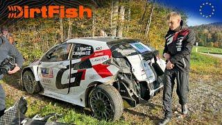  Pajari Crash & Roll  WRC Central European Rally 2024